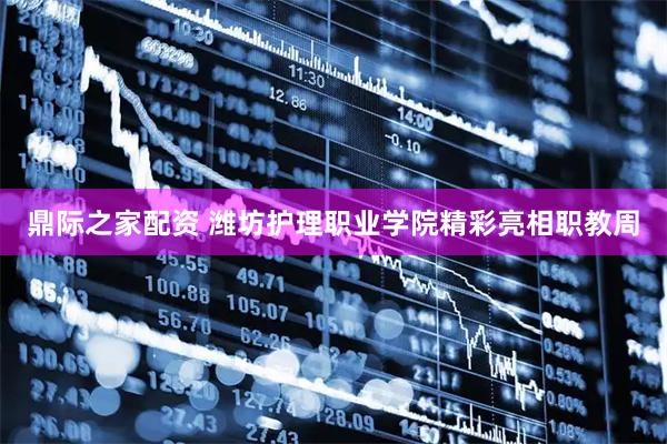 鼎际之家配资 潍坊护理职业学院精彩亮相职教周